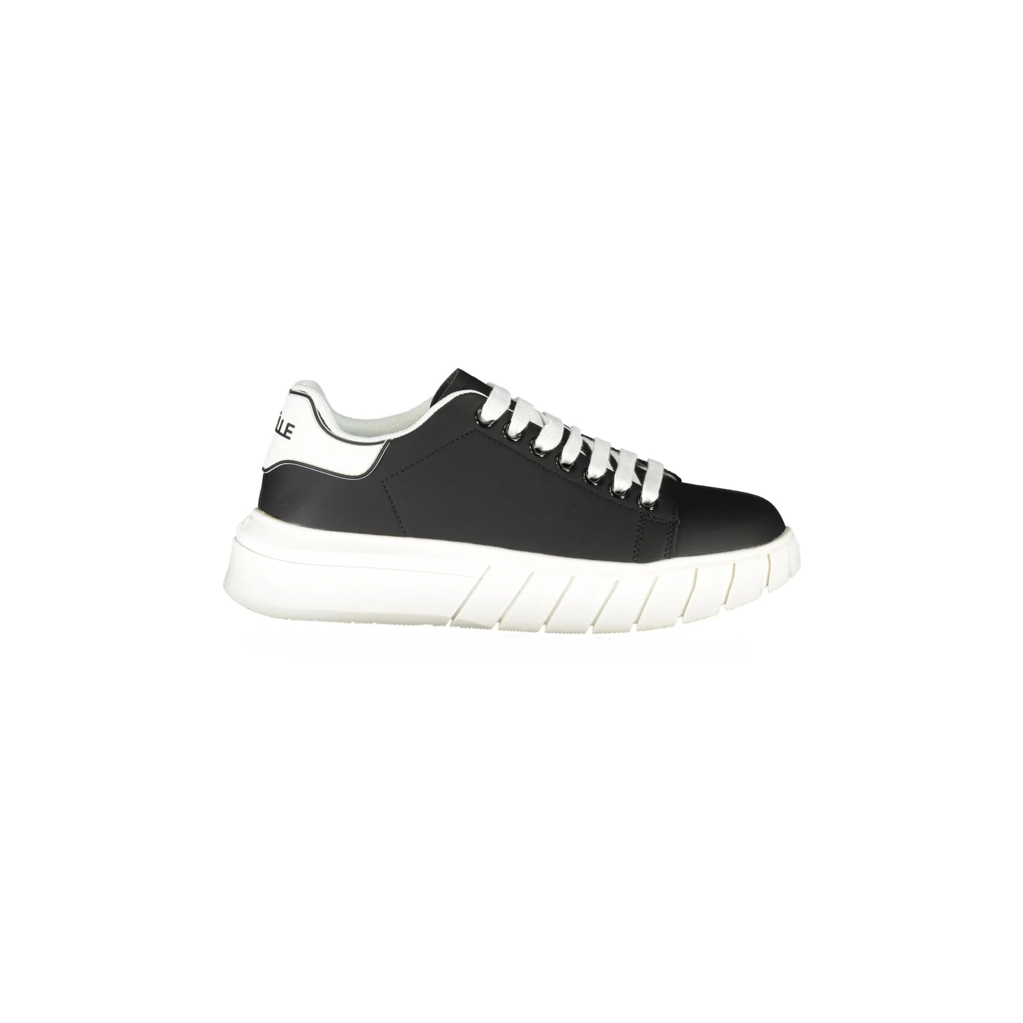 GAELLE PARIS Scarpe Sneakers Uomo Nere con Dettagli a Contrasto Nero - foto prodotto